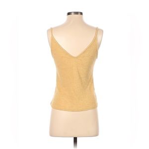 Project Social T / Sheer Knit Mustard Tank